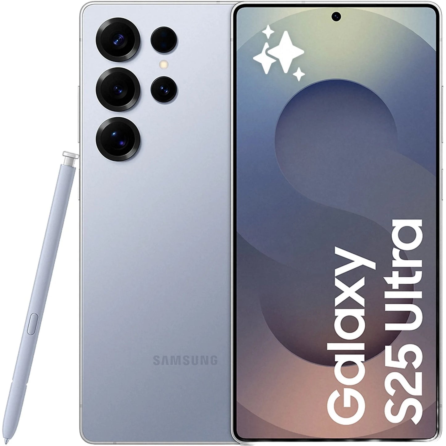 Móvil - Samsung Galaxy S25 Ultra, Titanium Blue, 512 GB, 12 GB RAM, 6.9" WQHD+, Snapdragon 8, 5000 mAh, Android 15