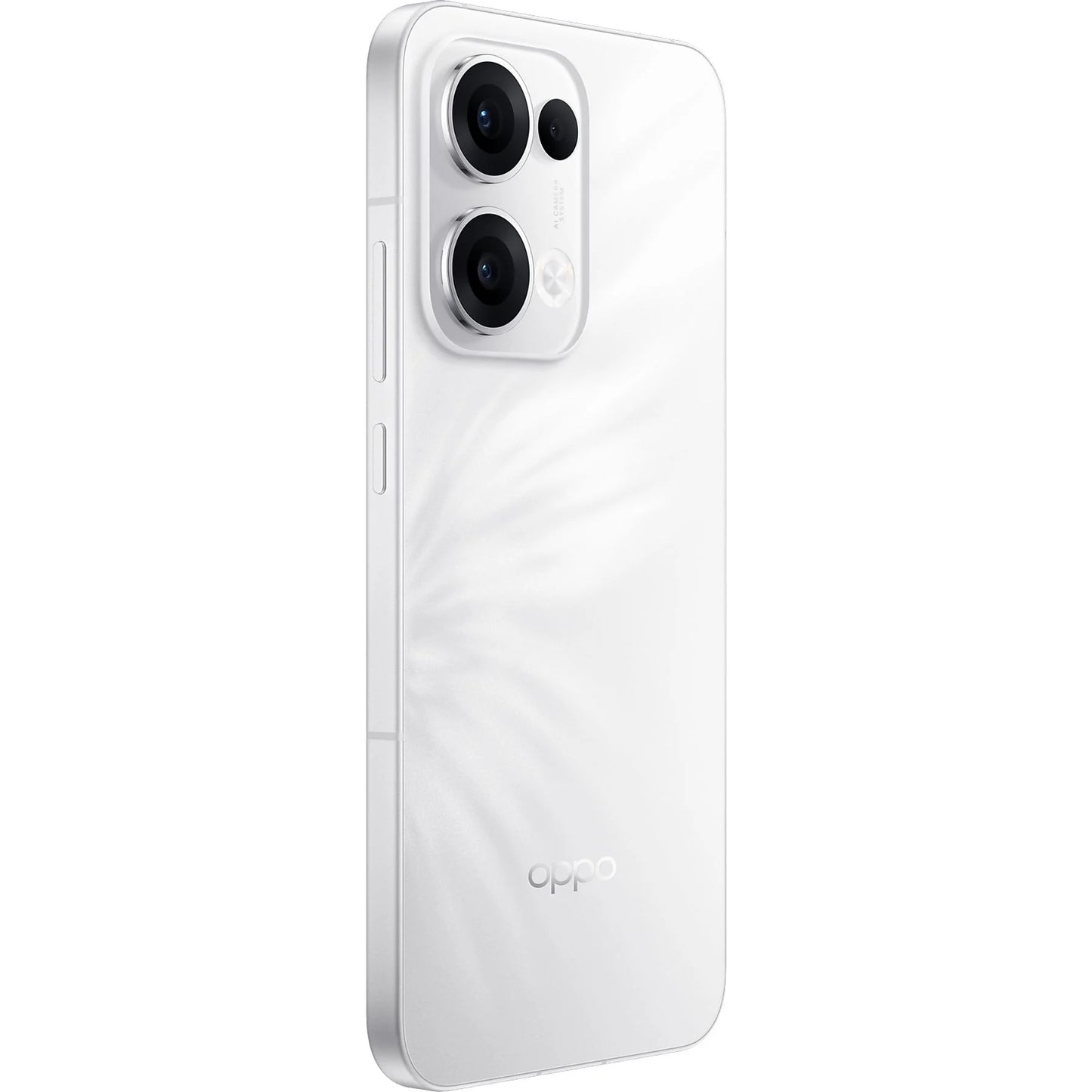 Móvil - OPPO Reno13, Plume White, 256 GB, 12 GB RAM, 6.6" 1.5K, MediaTek Dimensity 8350, 5600 mAh