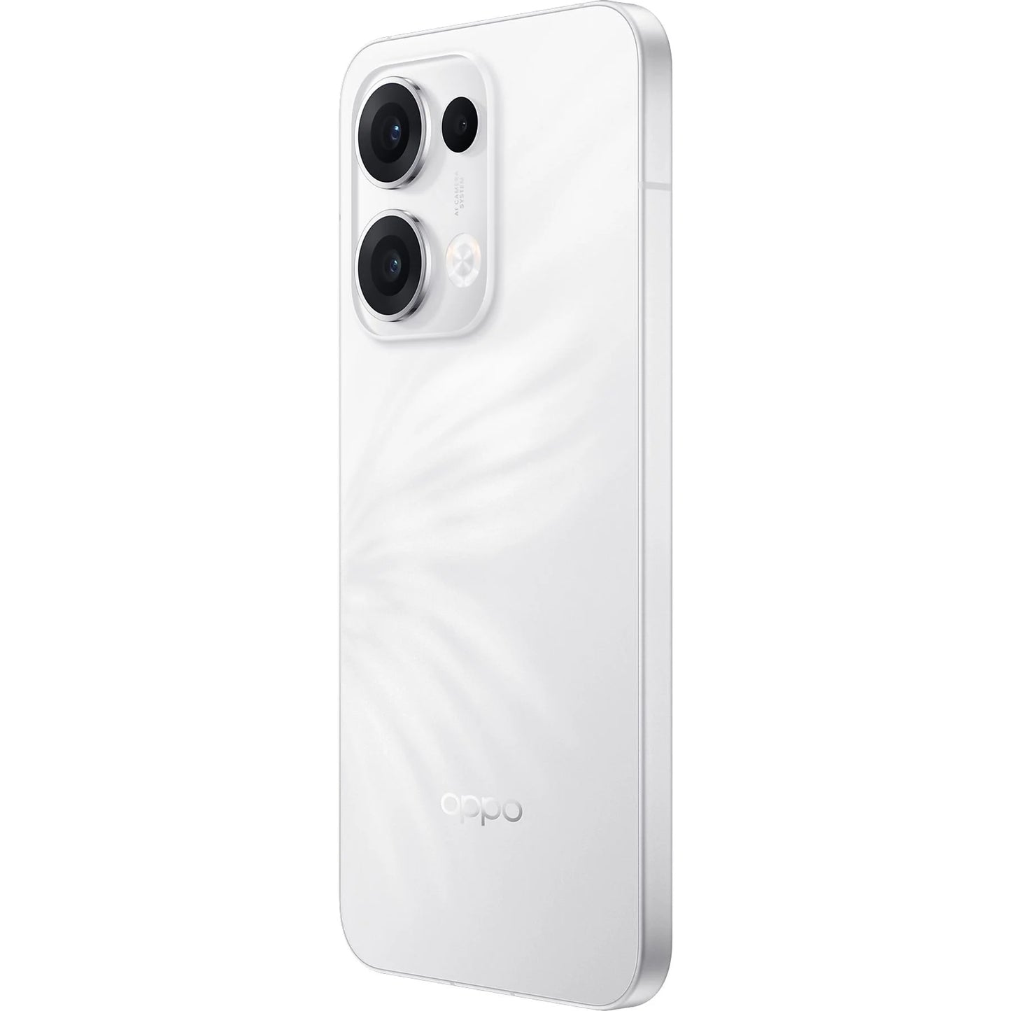 Móvil - OPPO Reno13, Plume White, 256 GB, 12 GB RAM, 6.6" 1.5K, MediaTek Dimensity 8350, 5600 mAh