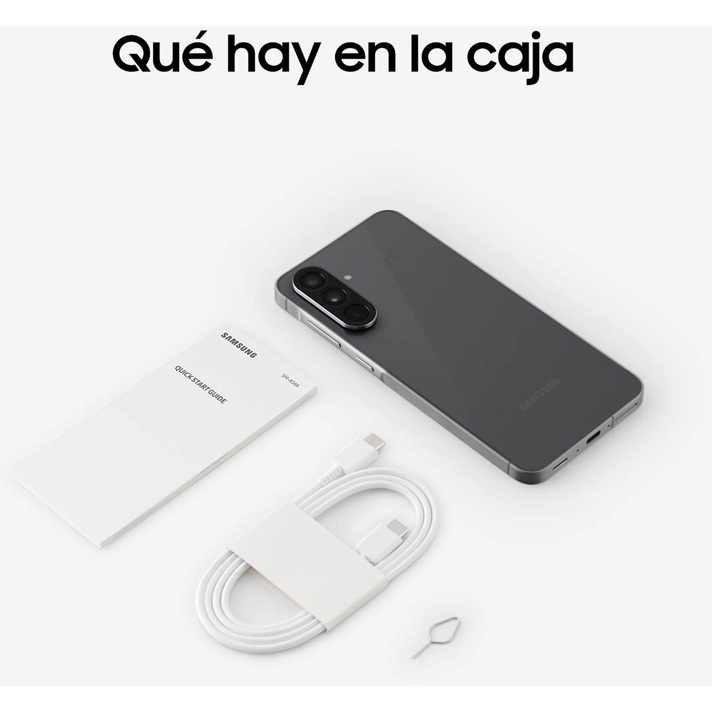 Móvil - Samsung Galaxy A56 5G, Negro, 256 GB, 8 GB RAM, 6.7" FHD+ Super AMOLED, Exynos 1580, 5000 mAh, Android 15