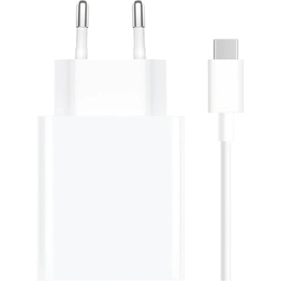 Cargador - Xiaomi 33W Charging, 33W, USB-C, Blanco