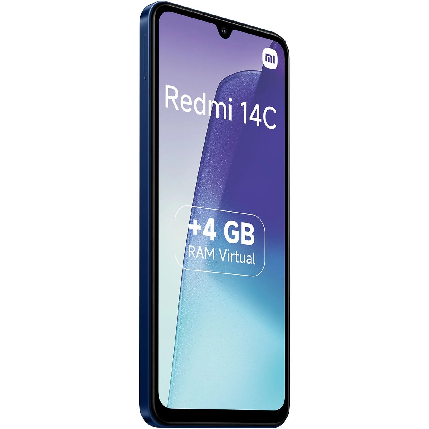 Móvil - Xiaomi Redmi 14C, Azul, 128GB, 4GB RAM, 6.88" HD+, MediaTek Helio G81 Ultra, 5160mAh, Android