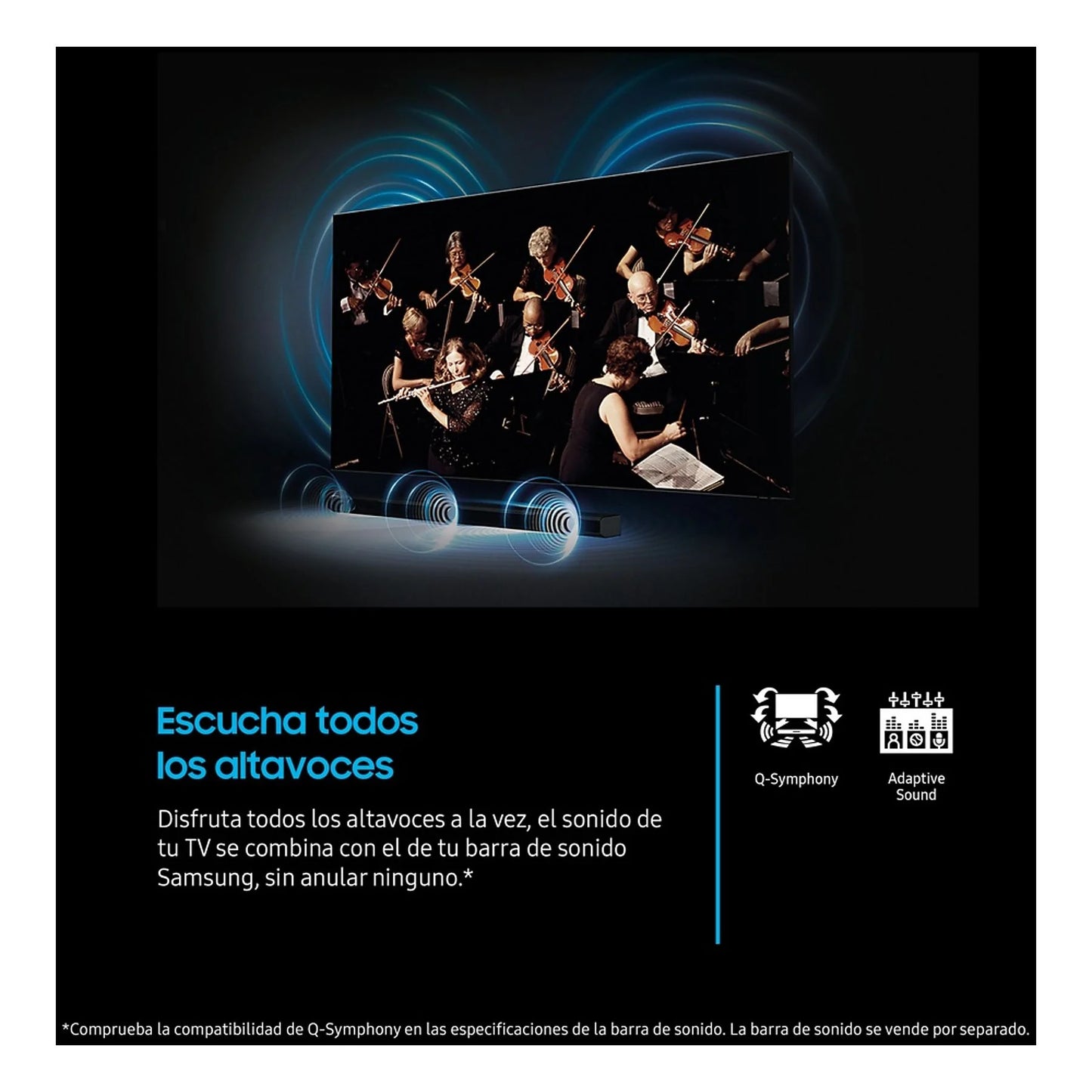 TV LED 50" - Samsung TU50U7025FKXXC, UHD 4K, Procesador Crystal 4K, Smart TV, Negro