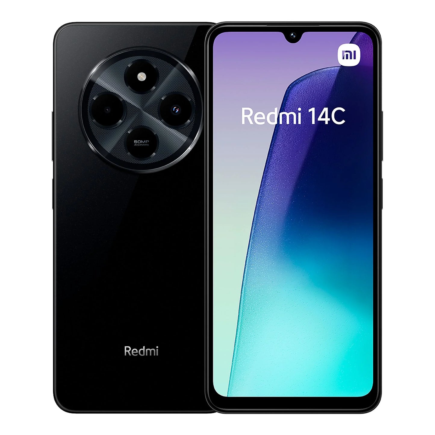 Móvil - Xiaomi Redmi 14C, Azul, 128GB, 4GB RAM, 6.88" HD+, MediaTek Helio G81 Ultra, 5160mAh, Android