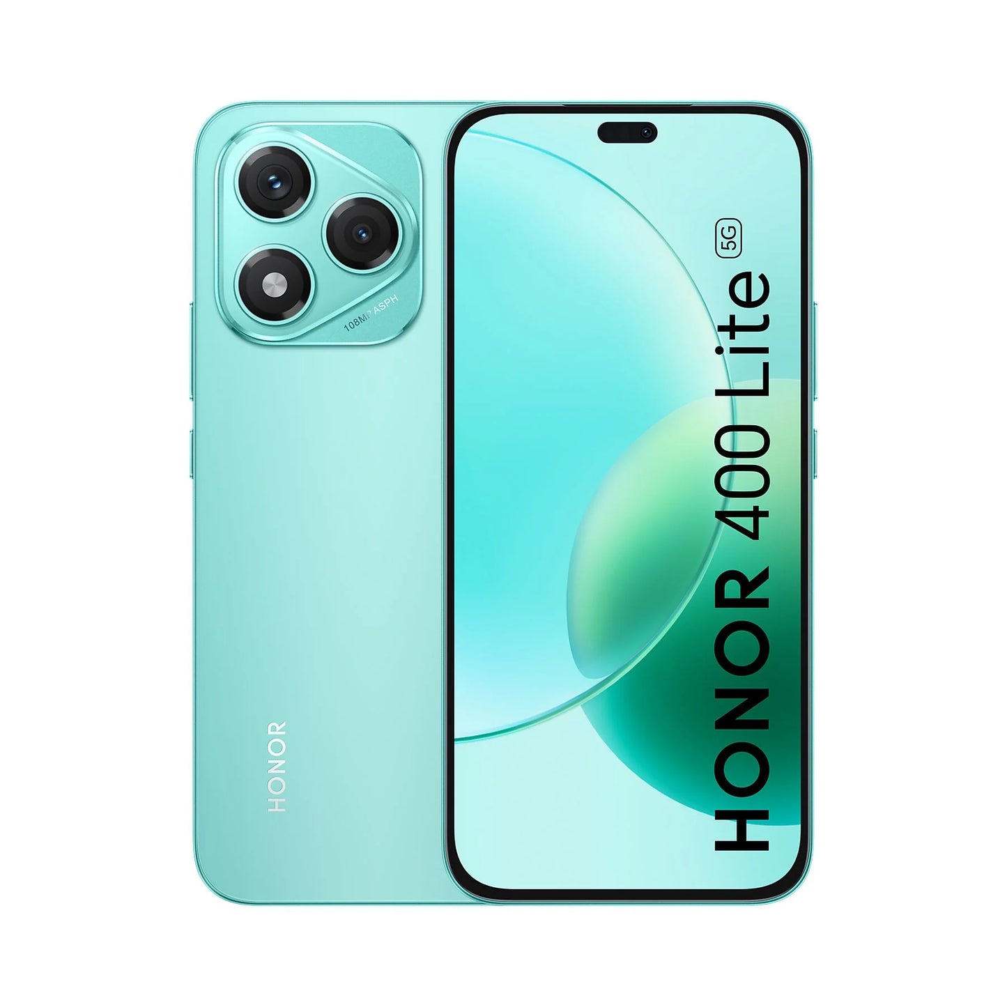 Móvil - Honor 400 Lite, Velvet Black, 256 GB, 8 GB RAM, 6.7" OLED, MediaTek Dimensity 7025-Ultra, 5230 mAh, Botón lateral IA