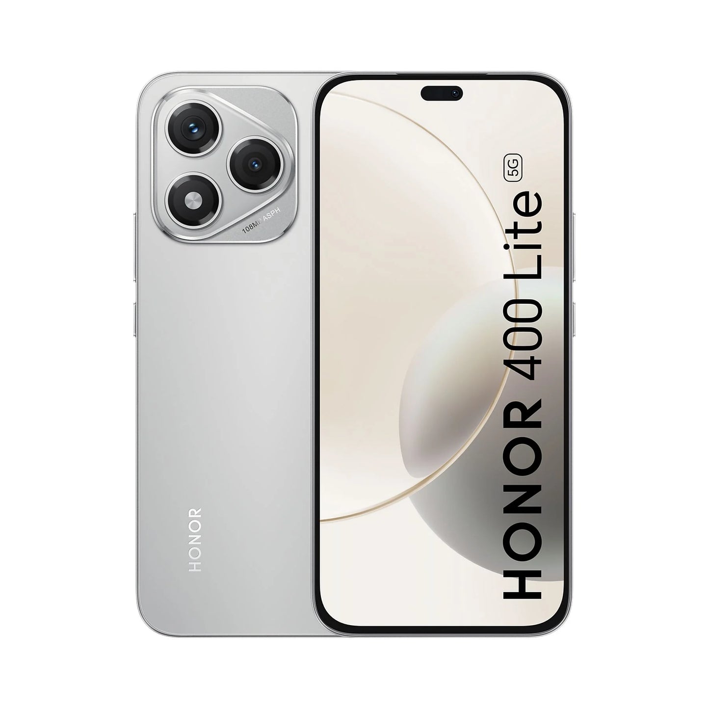 Móvil - Honor 400 Lite, Velvet Black, 256 GB, 8 GB RAM, 6.7" OLED, MediaTek Dimensity 7025-Ultra, 5230 mAh, Botón lateral IA