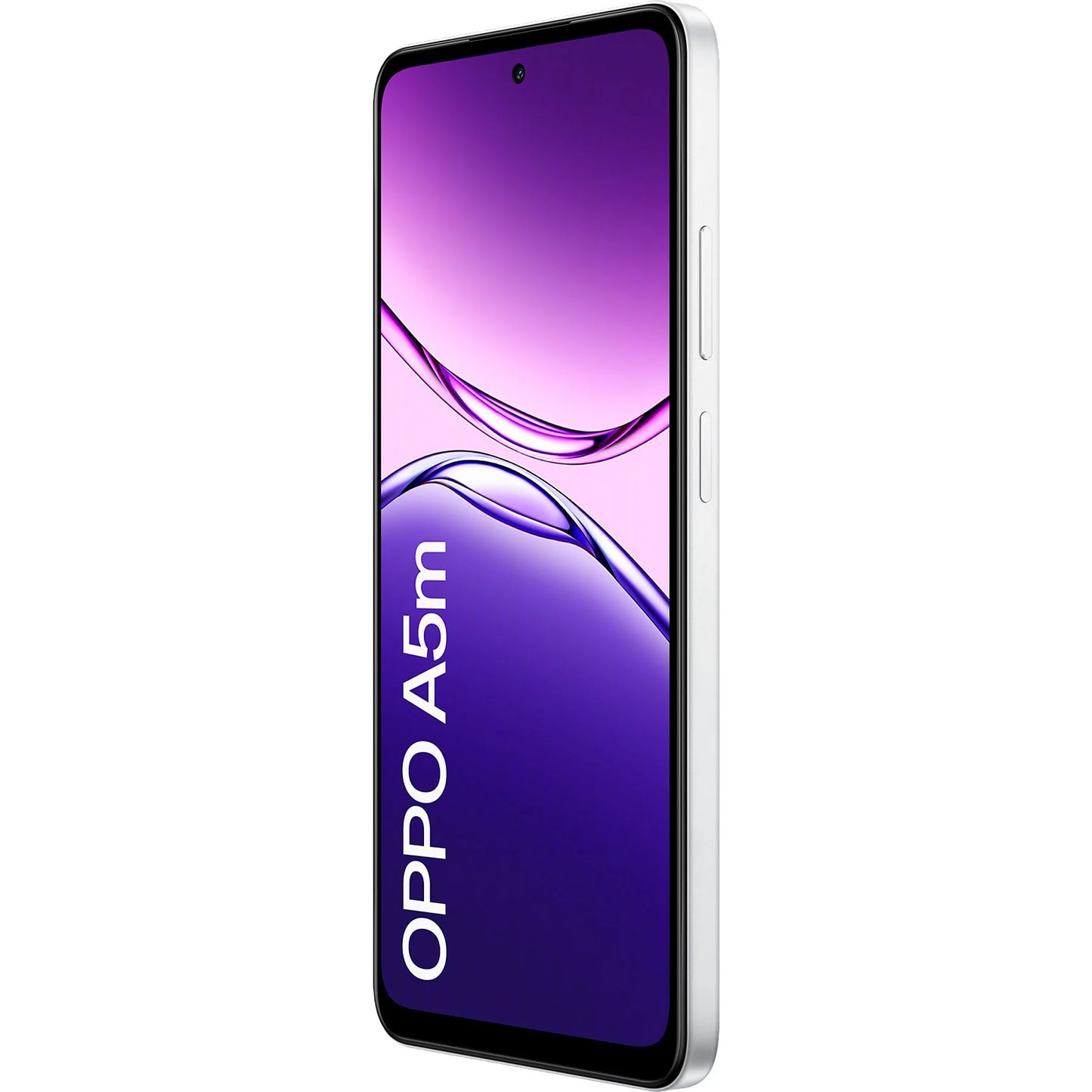 Móvil - OPPO A5m, Mist White, 256 GB, 8 GB RAM, 6.67" 1000 nits, Snapdragon® 6s 4G Gen 1, 6000 mAh