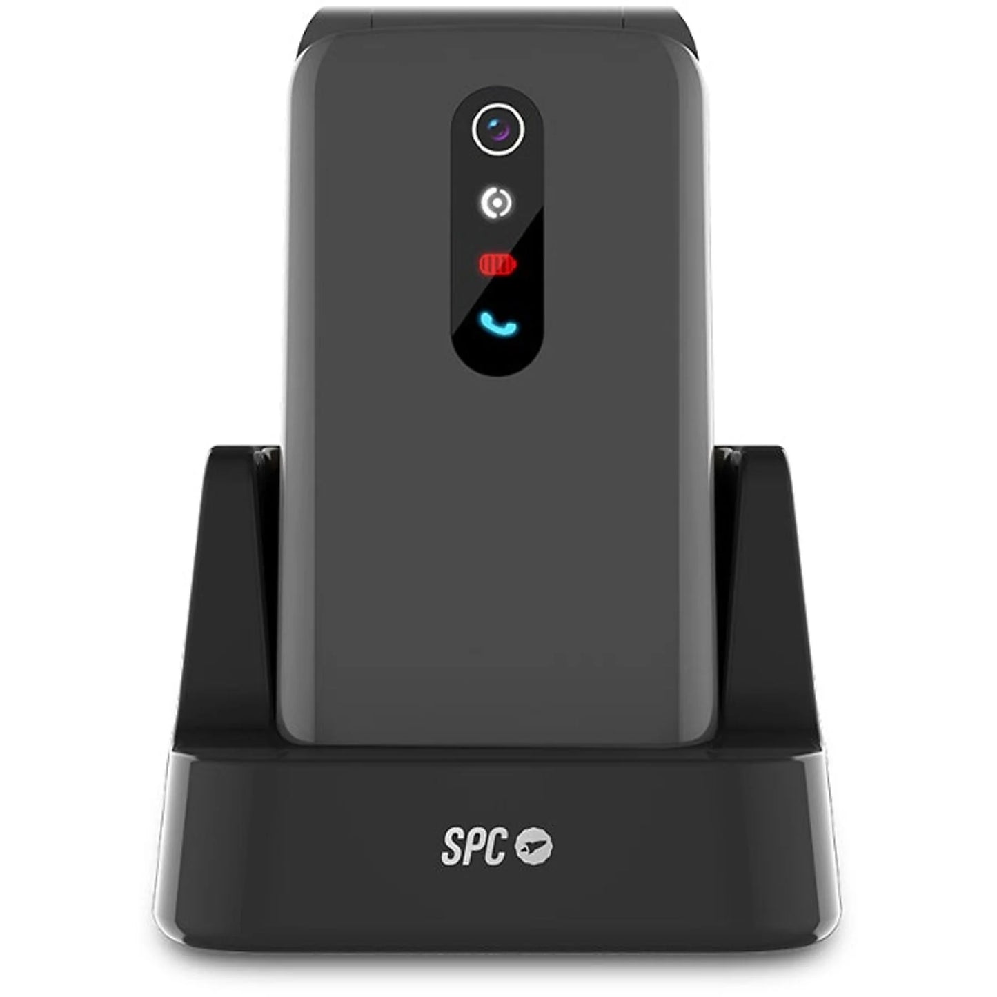 Móvil - SPC Stella 2, Negro, 2.4" QVGA, Dual SIM, 500 contactos, 800 mAh, Radio FM, Bluetooth, VGA